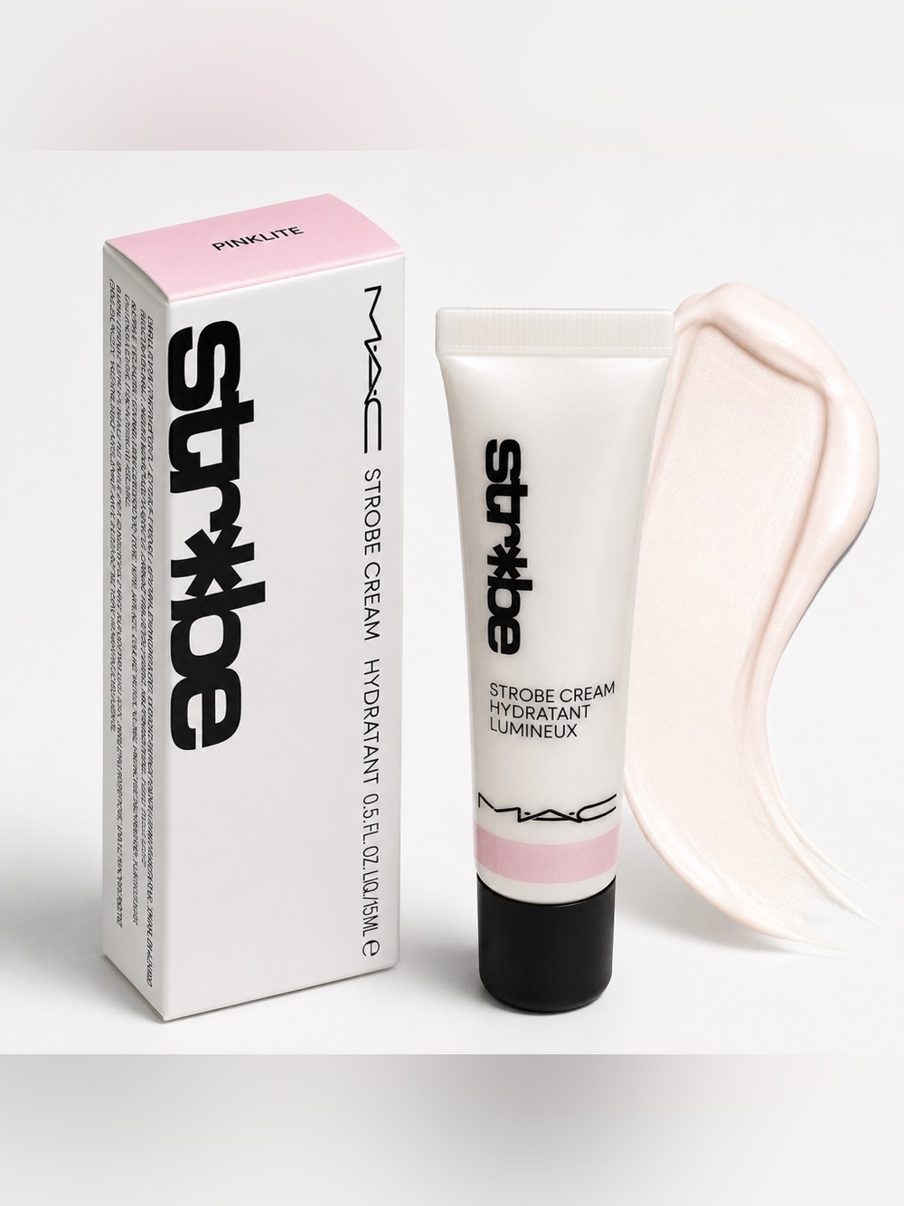MAC Strobe Cream Pinklite Mini 0.5 oz / 15ml Hydrating Glow Primer